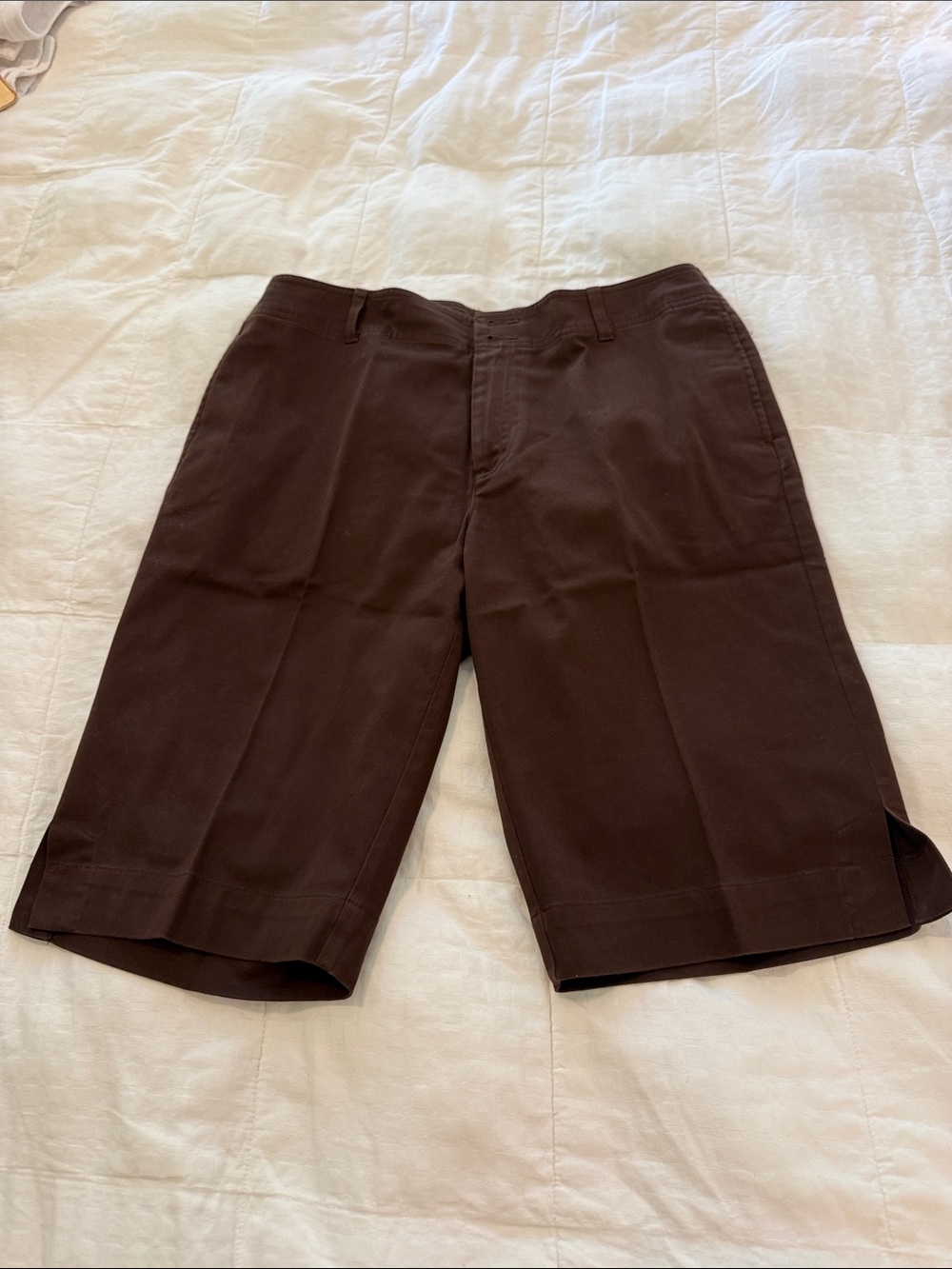 Tommy Bahama Dark Brown Flat Front Men's Shorts